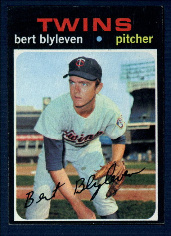 1971 Topps #26 Bert Blyleven VG RC Rookie Minnesota Twins 