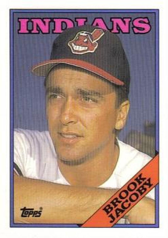 1988 Topps #555 Brook Jacoby NM-MT Cleveland Indians 