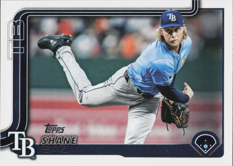 2025 Topps #681 Shane Baz NM-MT  Tampa Bay Rays 