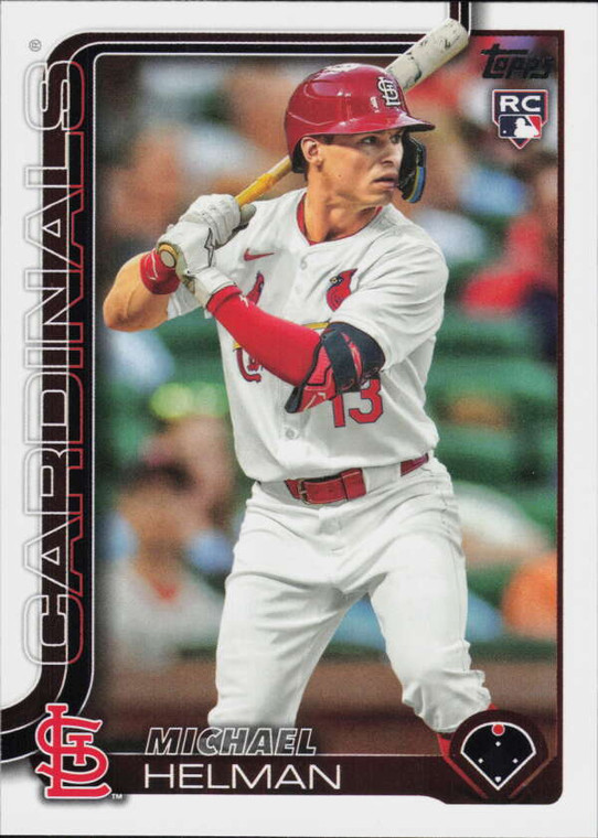 2025 Topps #418 Michael Helman NM-MT  RC Rookie St. Louis Cardinals 
