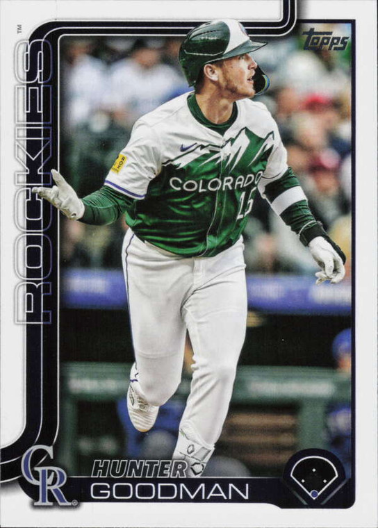 2025 Topps #467 Hunter Goodman NM-MT  Colorado Rockies 