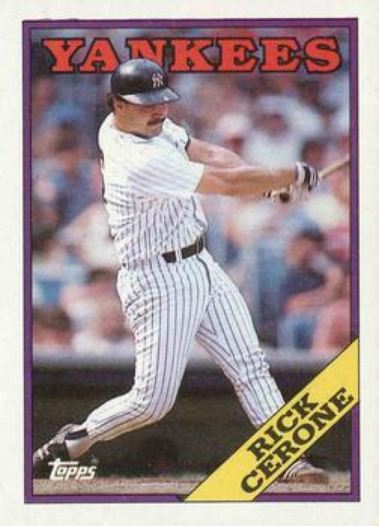 1988 Topps #561 Rick Cerone NM-MT New York Yankees 