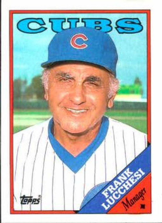 1988 Topps #564 Frank Lucchesi MG NM-MT Chicago Cubs 