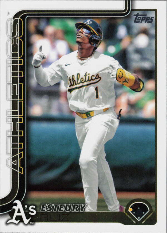 2025 Topps #453 Esteury Ruiz NM-MT  Athletics 