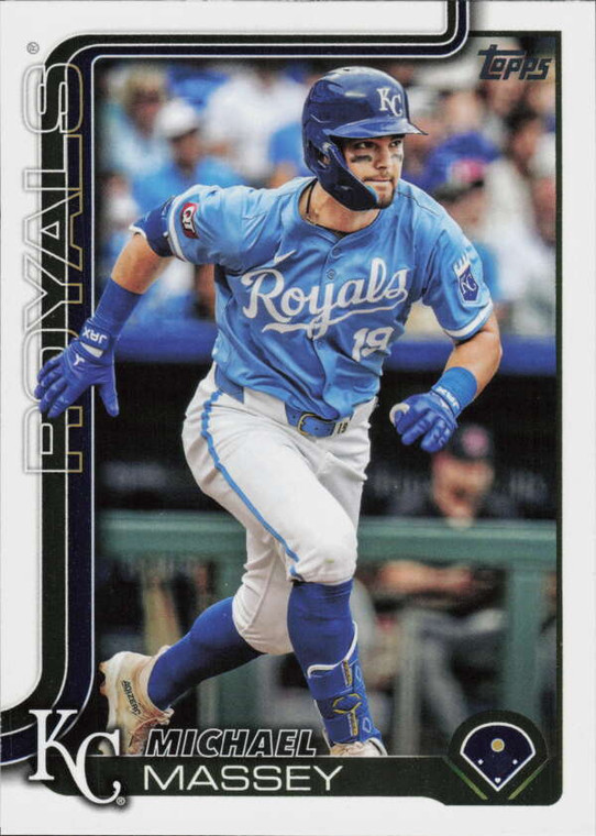 2025 Topps #481 Michael Massey NM-MT  Kansas City Royals 