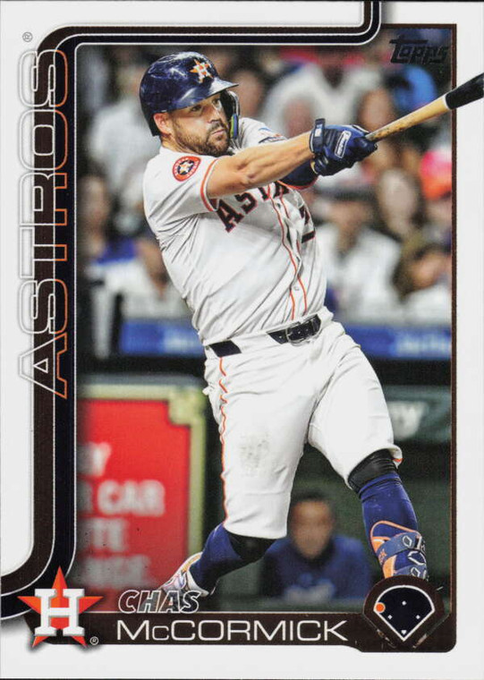 SOLD 163427 2025 Topps #391 Chas McCormick NM-MT  Houston Astros 