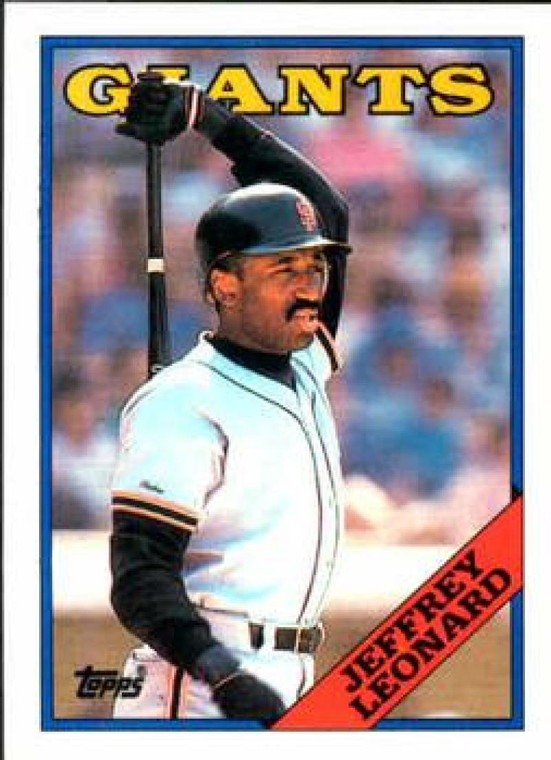 1988 Topps #570 Jeffrey Leonard NM-MT San Francisco Giants 