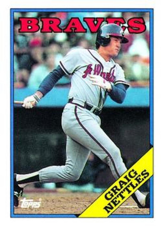 1988 Topps #574 Graig Nettles NM-MT Atlanta Braves 