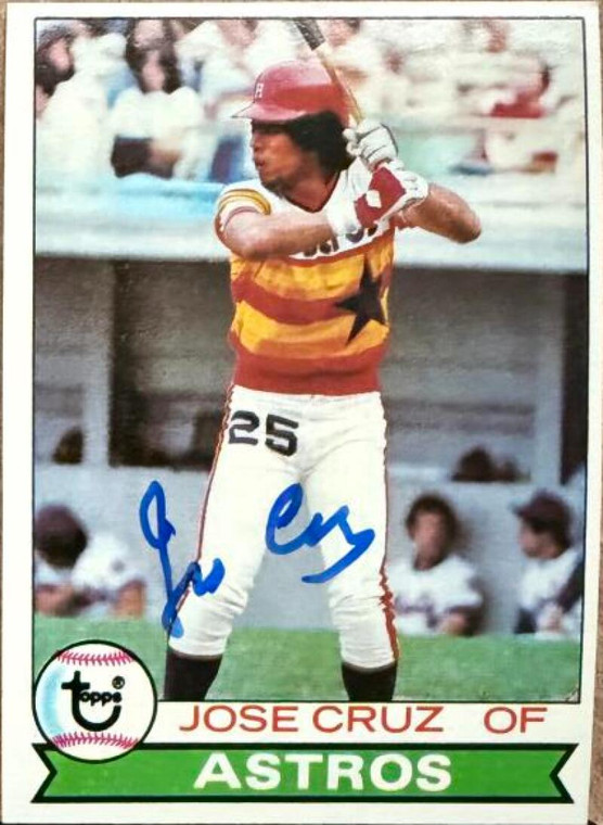 Jose Cruz Autographed 1979 Topps #289 