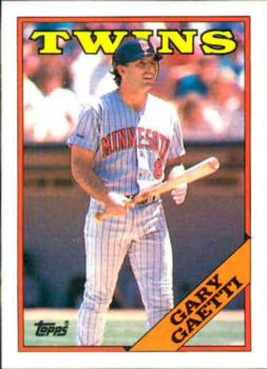 1988 Topps #578 Gary Gaetti NM-MT Minnesota Twins 