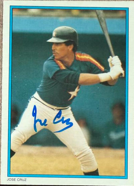 Jose Cruz Autographed 1985 Topps - 1985 All-Star Set Collector's Edition (Glossy Send-Ins) #20