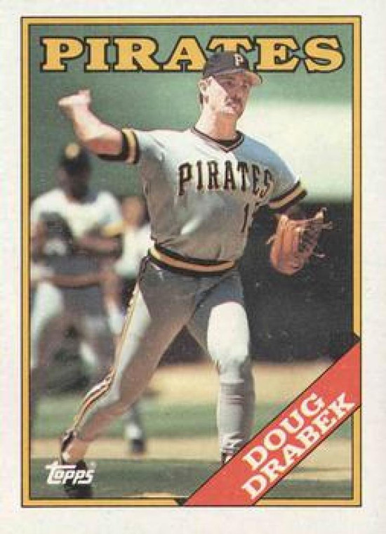 1988 Topps #591 Doug Drabek NM-MT Pittsburgh Pirates 