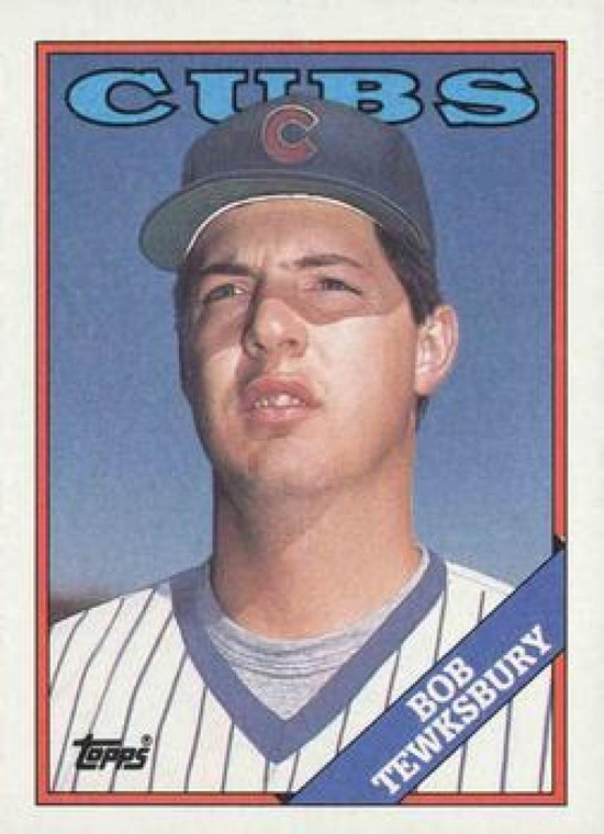 1988 Topps #593 Bob Tewksbury NM-MT Chicago Cubs 