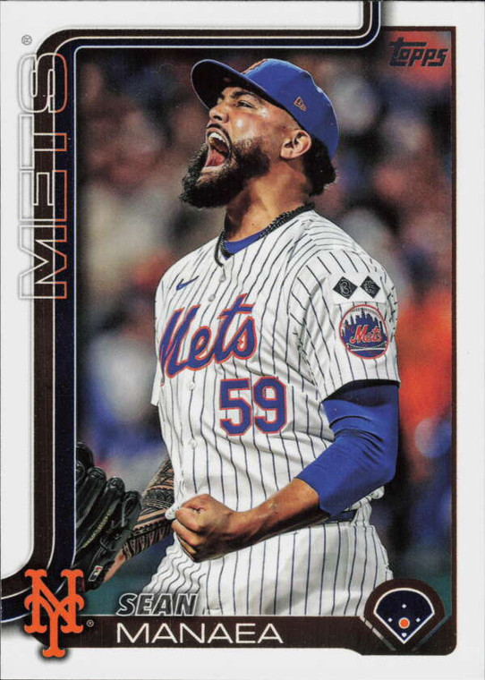 2025 Topps #354 Sean Manaea NM-MT  New York Mets 