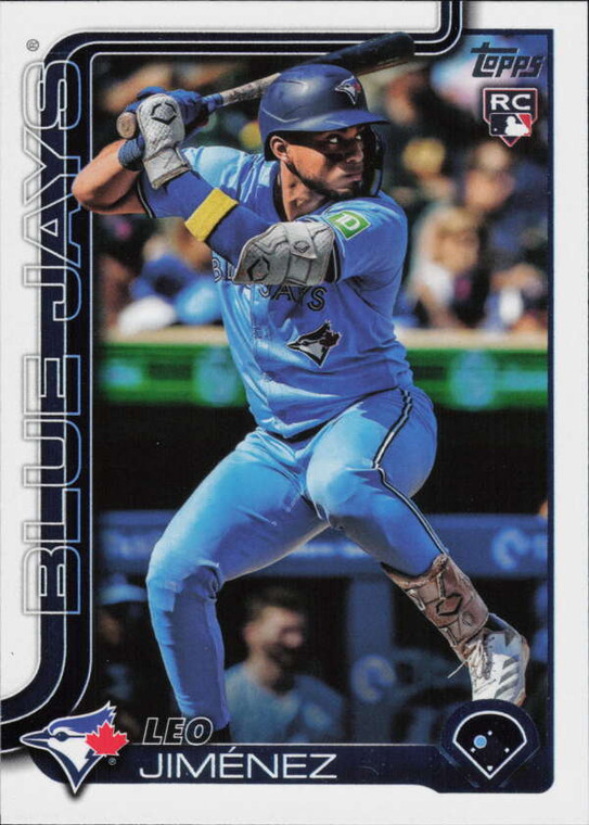 2025 Topps #535 Leo Jimenez NM-MT  RC Rookie Toronto Blue Jays 