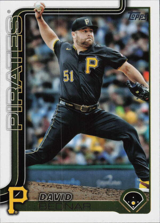 2025 Topps #381 David Bednar NM-MT  Pittsburgh Pirates 