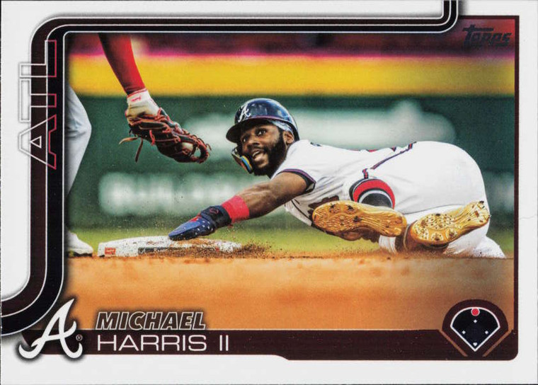 2025 Topps #512 Michael Harris II NM-MT  Atlanta Braves 