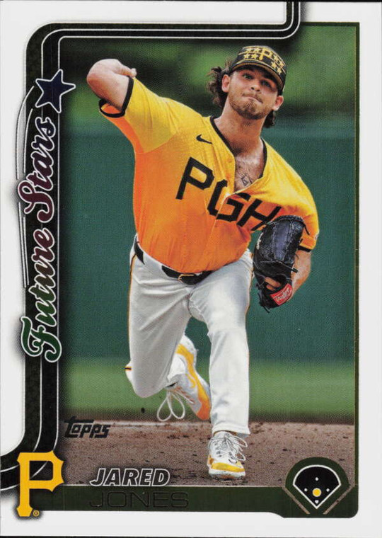 2025 Topps #541 Jared Jones Future Stars NM-MT  Pittsburgh Pirates 