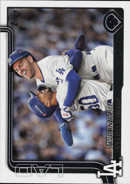 2025 Topps #631 Mookie Betts Combo Card/Checklist NM-MT  Los Angeles Dodgers 