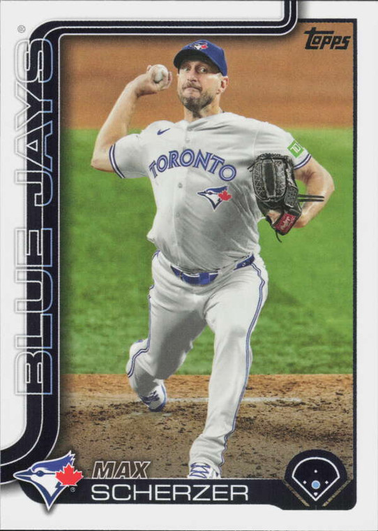 2025 Topps #686 Max Scherzer NM-MT  Toronto Blue Jays 