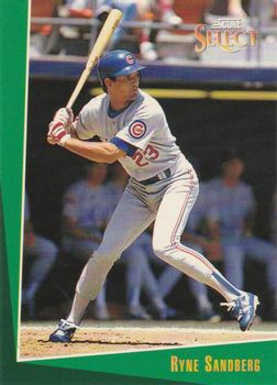 1993 Select #97 Ryne Sandberg VG Chicago Cubs 