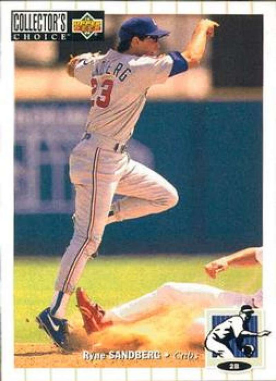 1994 Collector's Choice #555 Ryne Sandberg VG Chicago Cubs 