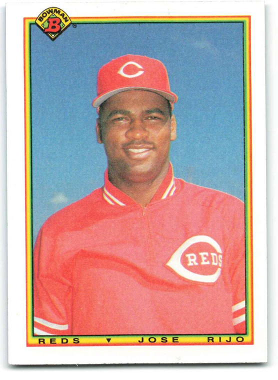 1990 Bowman #45 Jose Rijo VG Cincinnati Reds 
