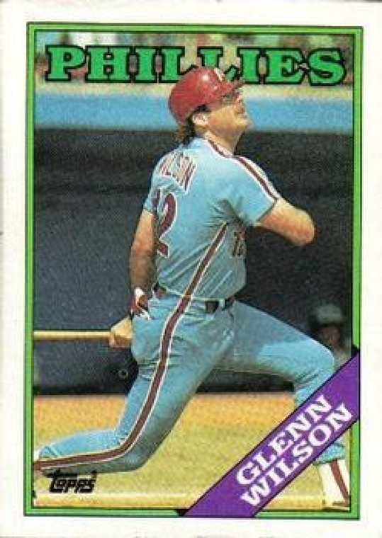 1988 Topps #626 Glenn Wilson NM-MT Philadelphia Phillies 