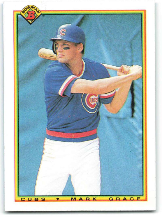 1990 Bowman #29 Mark Grace VG Chicago Cubs 