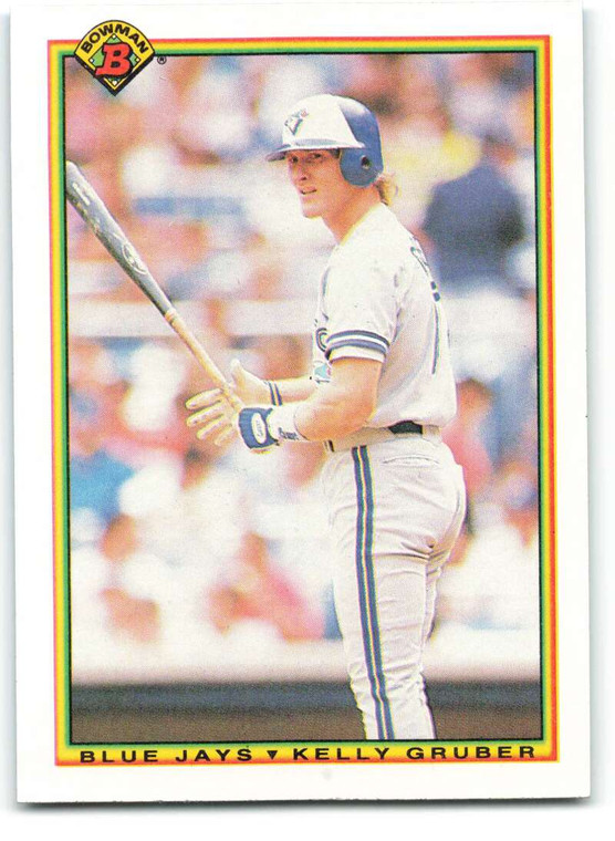 1990 Bowman #519 Kelly Gruber VG Toronto Blue Jays 