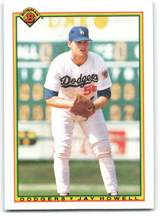 1990 Bowman #83 Jay Howell VG Los Angeles Dodgers 