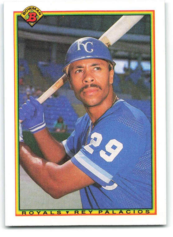 1990 Bowman #381 Rey Palacios VG Kansas City Royals 