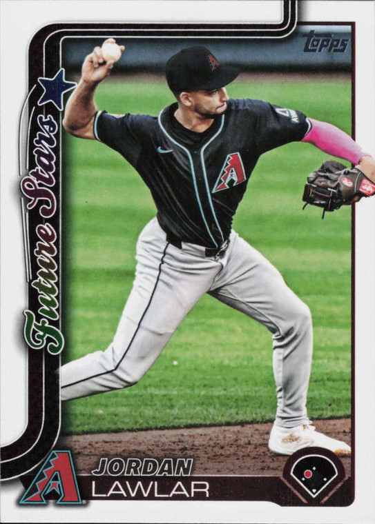 2025 Topps #452 Jordan Lawlar Future Stars NM-MT  Arizona Diamondbacks 