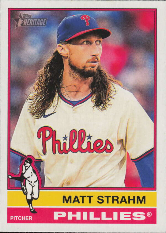 2025 Topps Heritage #7 Matt Strahm NM-MT  Philadelphia Phillies 