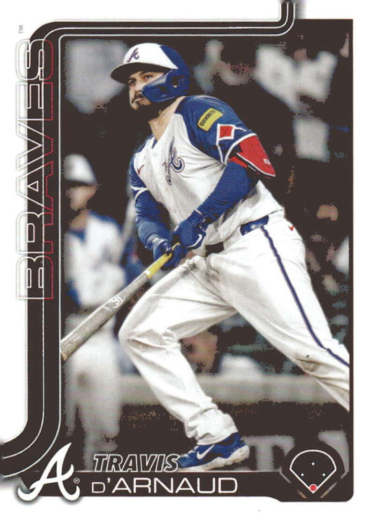 2025 Topps #325 Travis d'Arnaud NM-MT  Atlanta Braves 