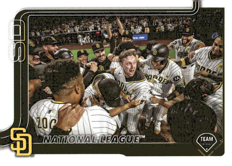 2025 Topps #39 San Diego Padres NM-MT  San Diego Padres 