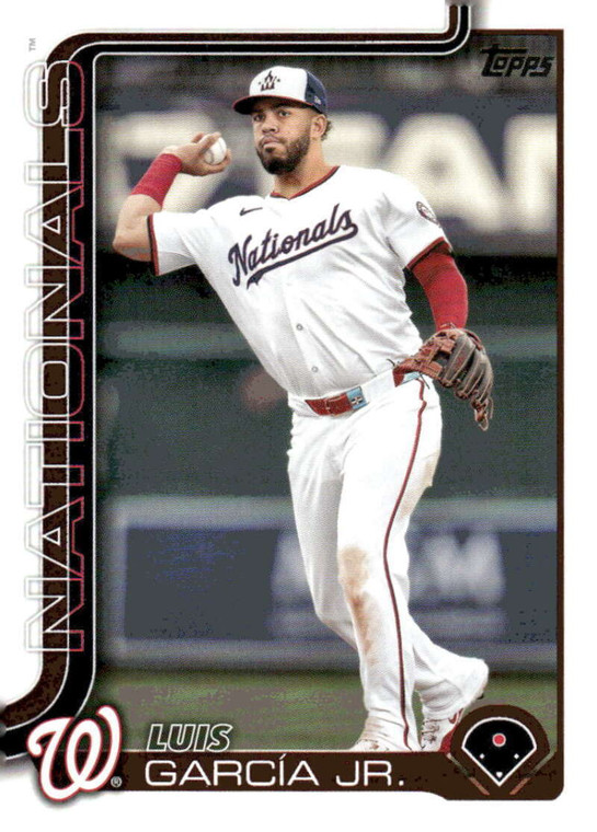 2025 Topps #9 Luis Garcia Jr. NM-MT  Washington Nationals 