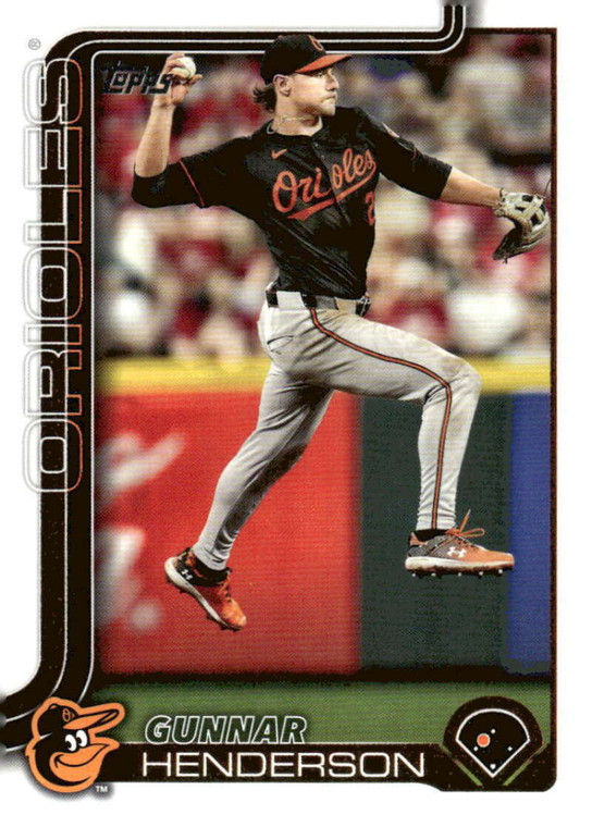 2025 Topps #65 Gunnar Henderson NM-MT  Baltimore Orioles 