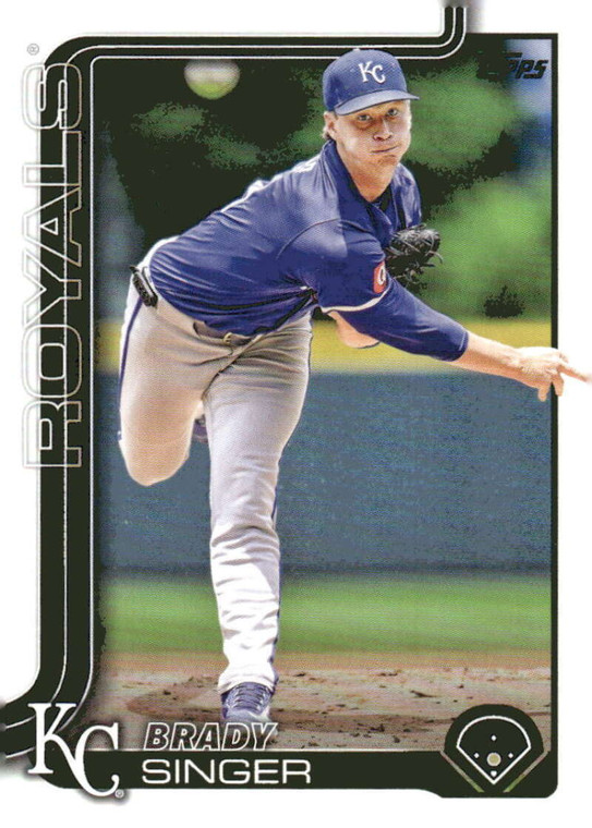 2025 Topps #43 Brady Singer NM-MT  Kansas City Royals 