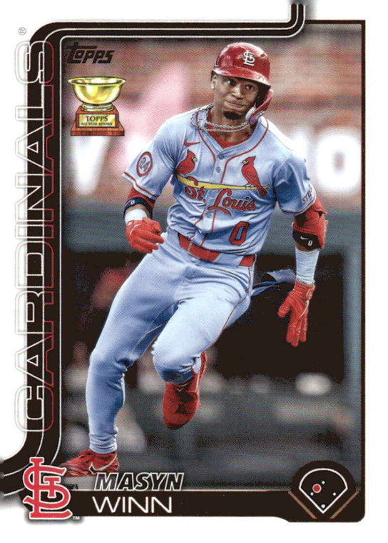 2025 Topps #22 Masyn Winn NM-MT  St Louis Cardinals 