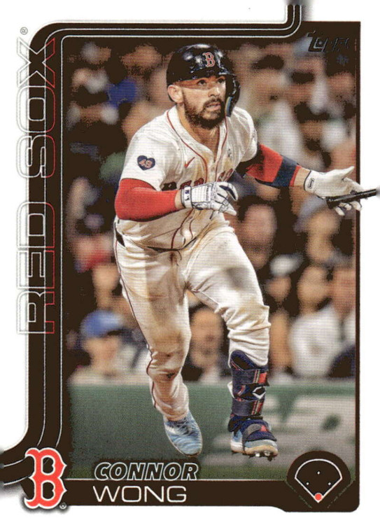 2025 Topps #10 Connor Wong NM-MT  Boston Red Sox 