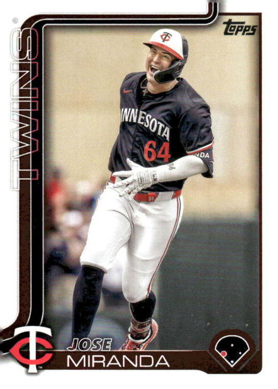 2025 Topps #310 Jose Miranda NM-MT  Minnesota Twins 