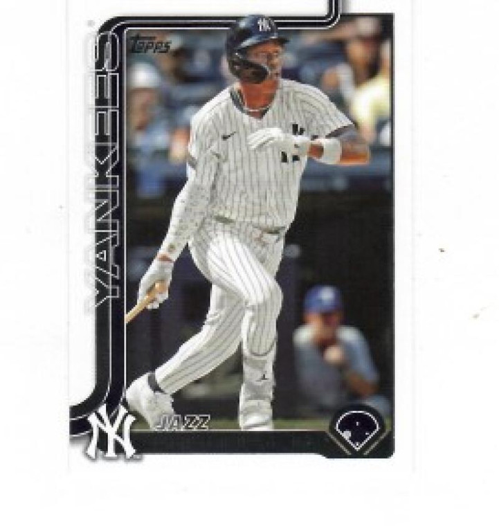 2025 Topps #185 Jazz Chisholm Jr. NM-MT  New York Yankees 