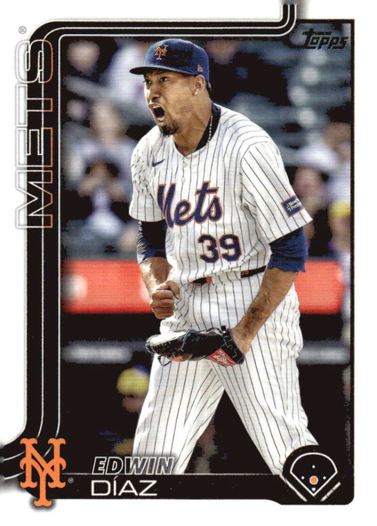 2025 Topps #286 Edwin Diaz NM-MT  New York Mets 