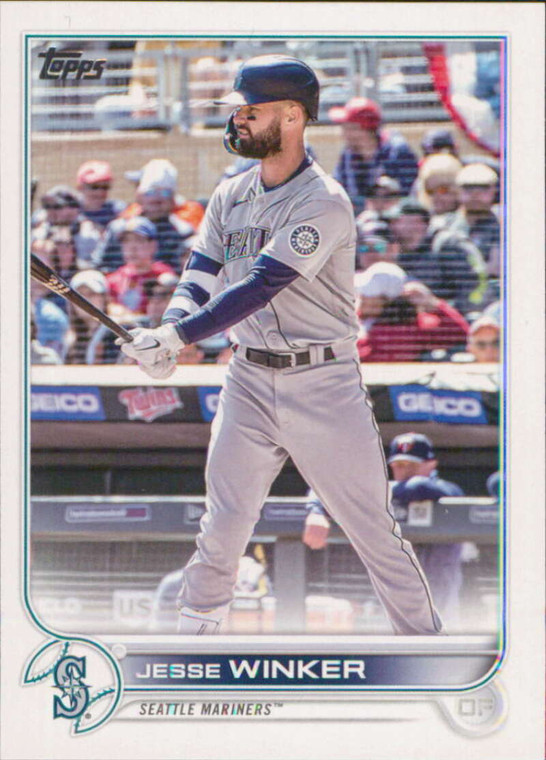 2022 Topps Update #US3 Jesse Winker NM-MT Seattle Mariners 