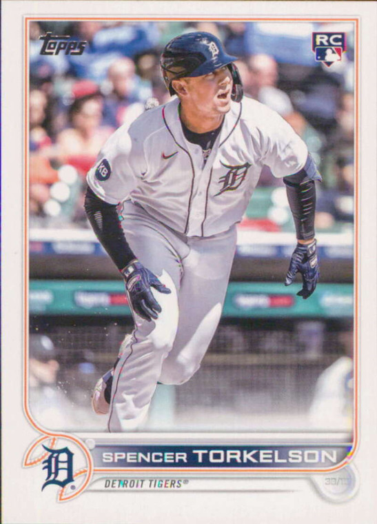 2022 Topps Update #US20 Spencer Torkelson NM-MT RC Rookie Detroit Tigers 