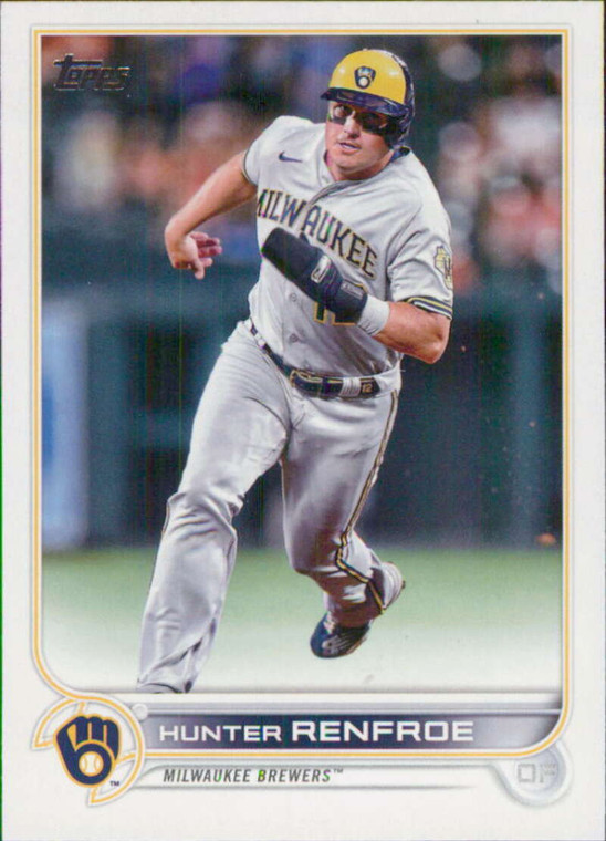 2022 Topps Update #US58 Hunter Renfroe NM-MT Milwaukee Brewers 