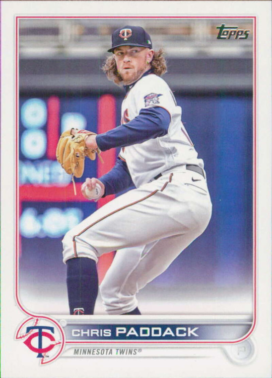 2022 Topps Update #US75 Chris Paddack NM-MT Minnesota Twins 