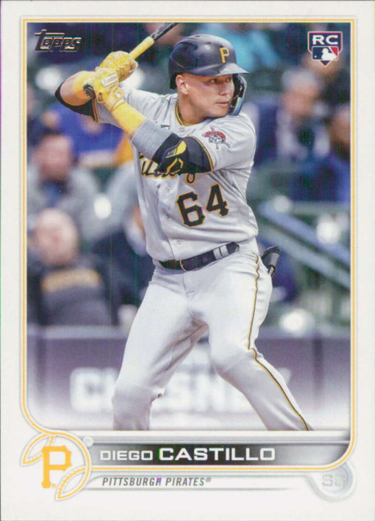 2022 Topps Update #US85 Diego Castillo NM-MT RC Rookie Pittsburgh Pirates 