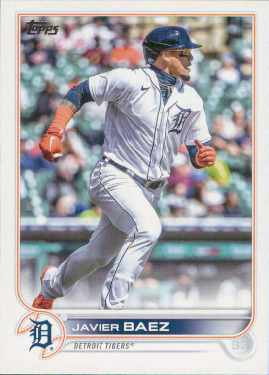 2022 Topps Update #US89 Javier Baez NM-MT Detroit Tigers 